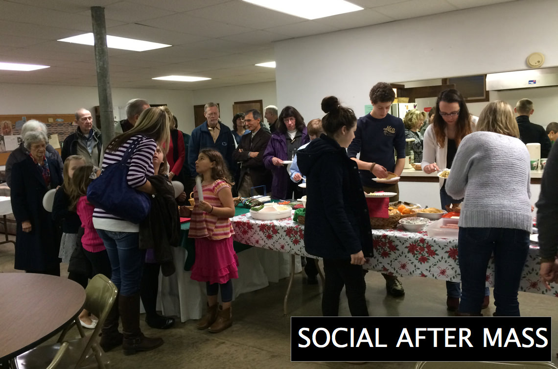 St.Kateri Social after Mass